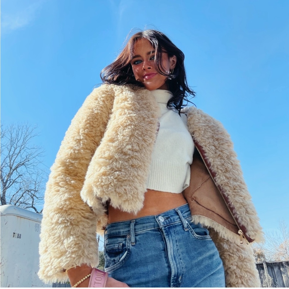 Urban outfitters jacket super fuzzy